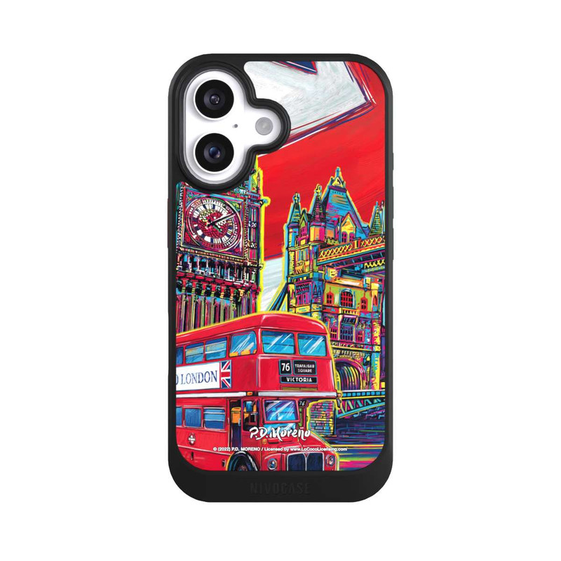 iPhone 16 NIVOcore London City Art By P.D. Moreno