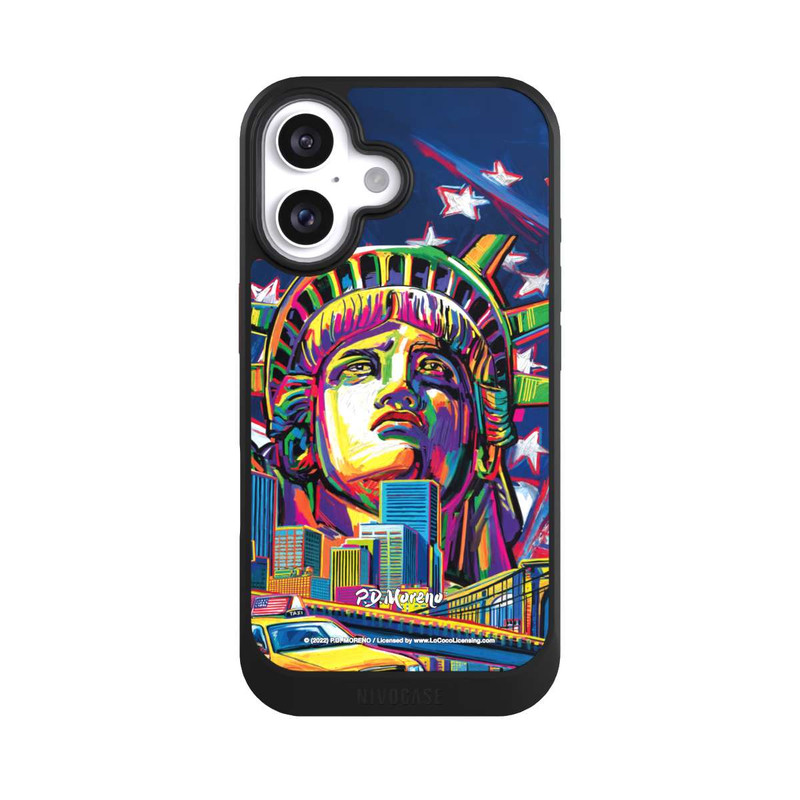 iPhone 16 NIVOcore NY City Art By P.D. Moreno