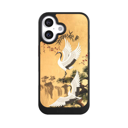 Apple iPhone 16 NIVOcore Kraniche Gold Japan 2