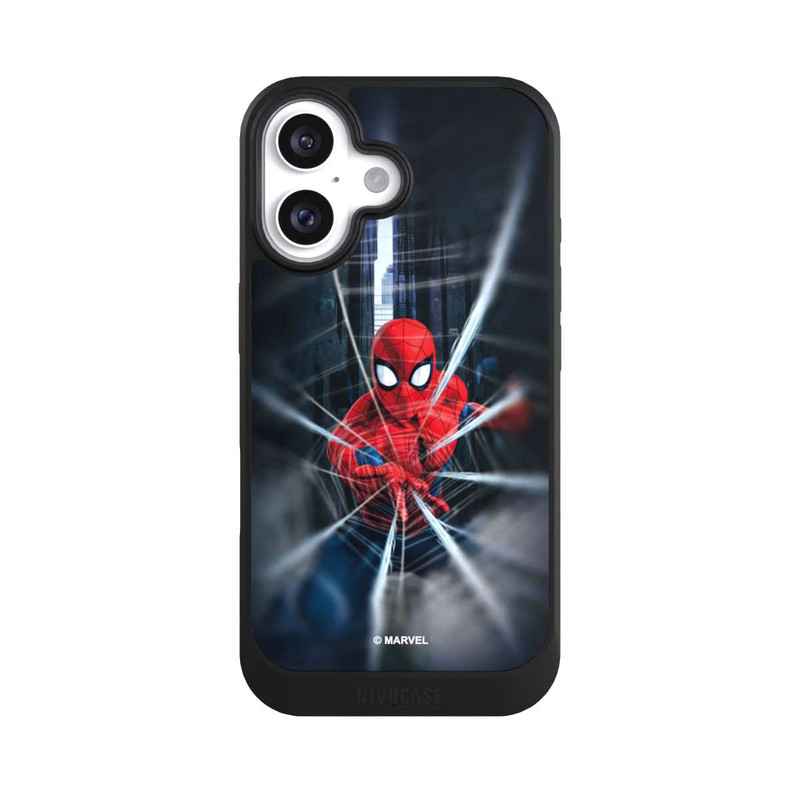 iPhone 16 NIVOcore Spider-Man Webs In Action