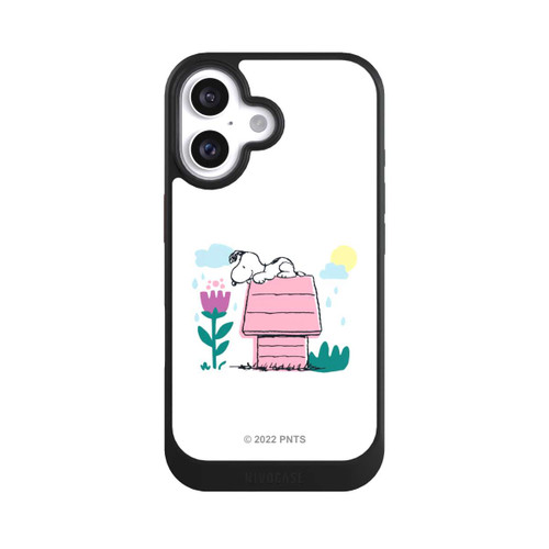 Apple iPhone 16 NIVOcore Snoopy Hundehütte Frühling