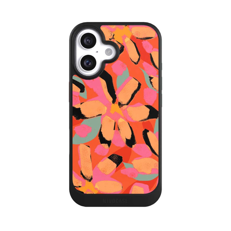 iPhone 16 NIVOcore Motif des fleurs d'oranger