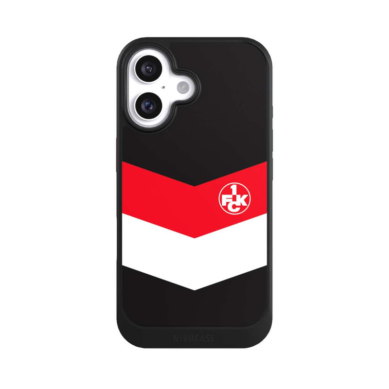 iPhone 16 NIVOcore 1.FCK Blockstreifen Design