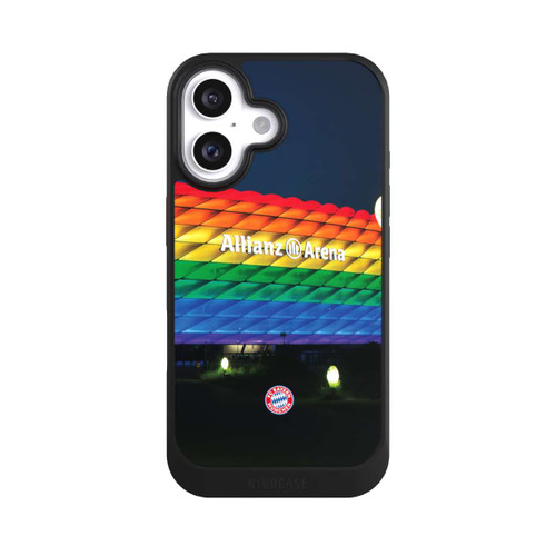 Apple iPhone 16 NIVOcore Allianz Arena Regenbogen