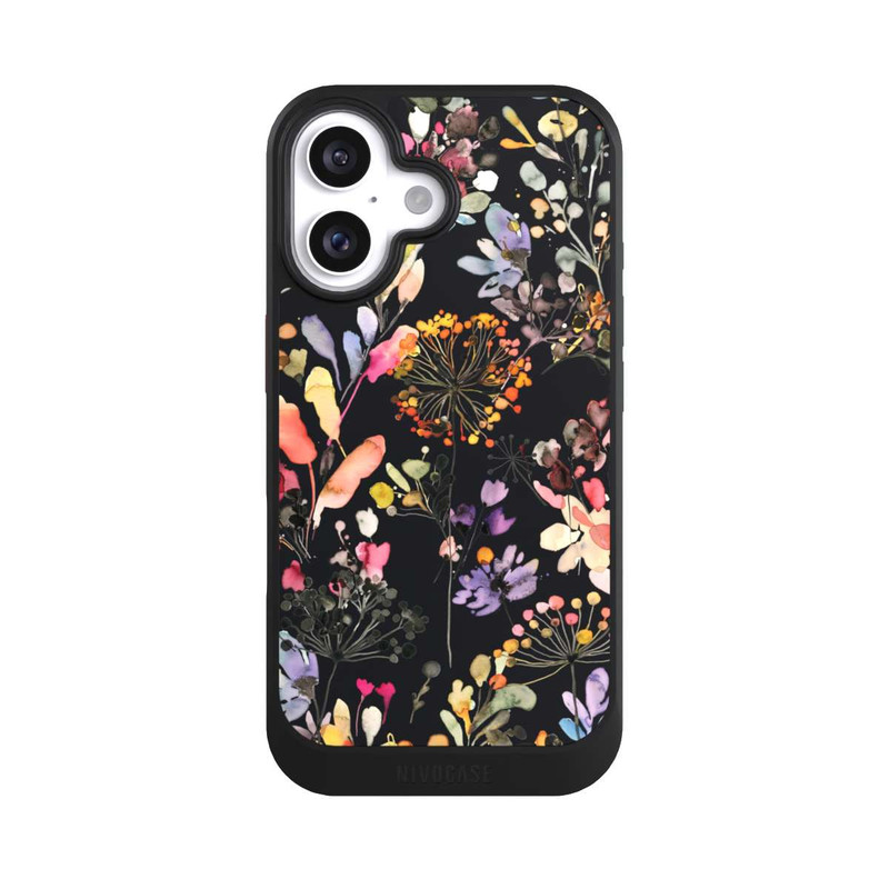 iPhone 16 NIVOcore Herbes sauvages noires