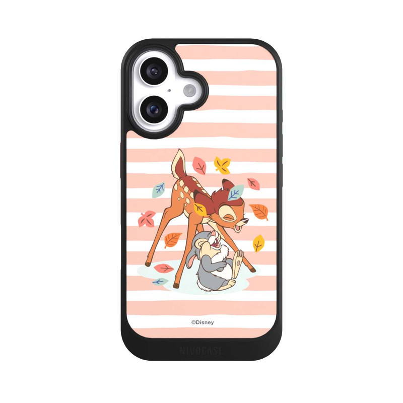 iPhone 16 NIVOcore Bambi Klopfer Streifen