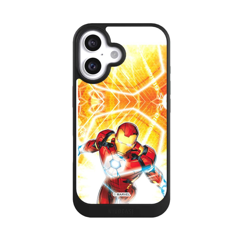 iPhone 16 NIVOcore Iron Man on Fire