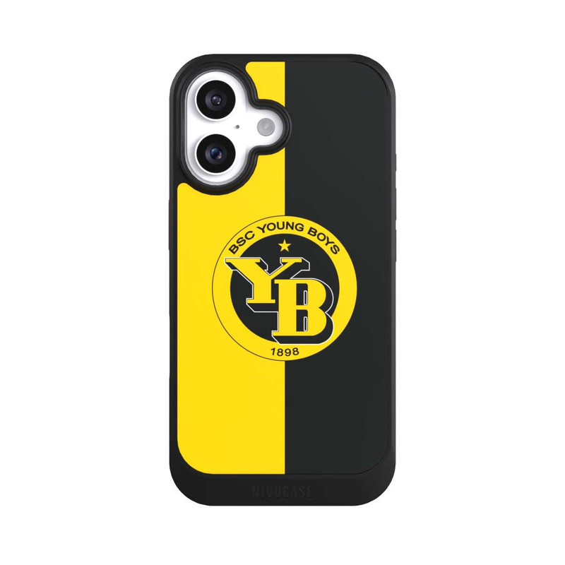 iPhone 16 NIVOcore BSC YB Gelb Schwarz