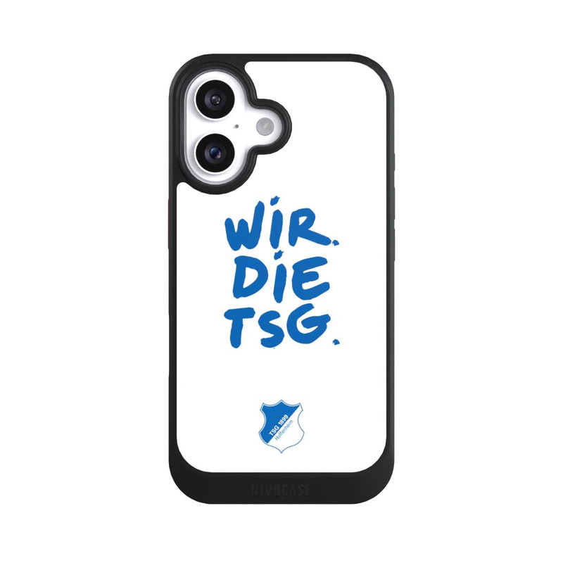 iPhone 16 NIVOcore Wir Die TSG Weiß