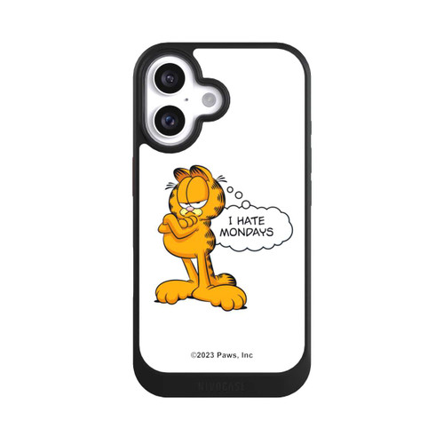 Apple iPhone 16 NIVOcore Garfield I Hate Mondays White