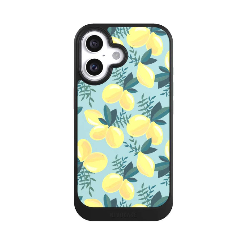 iPhone 16 NIVOcore Gemalte Zitronen
