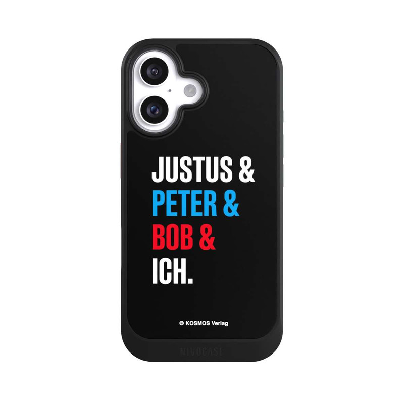 iPhone 16 NIVOcore Justus und Peter und Bob und Ich