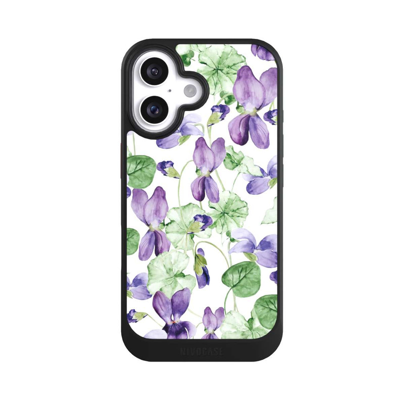 iPhone 16 NIVOcore Lila Veilchen