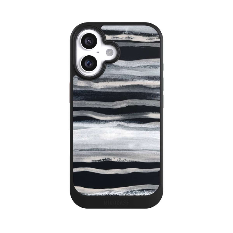iPhone 16 NIVOcore Abstrakte Pinselstriche 68