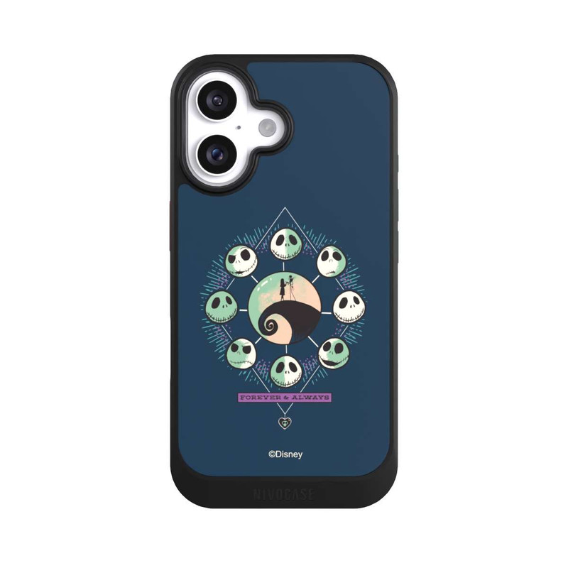 iPhone 16 NIVOcore Nightmare Before Christmas Jack and Sally Circle