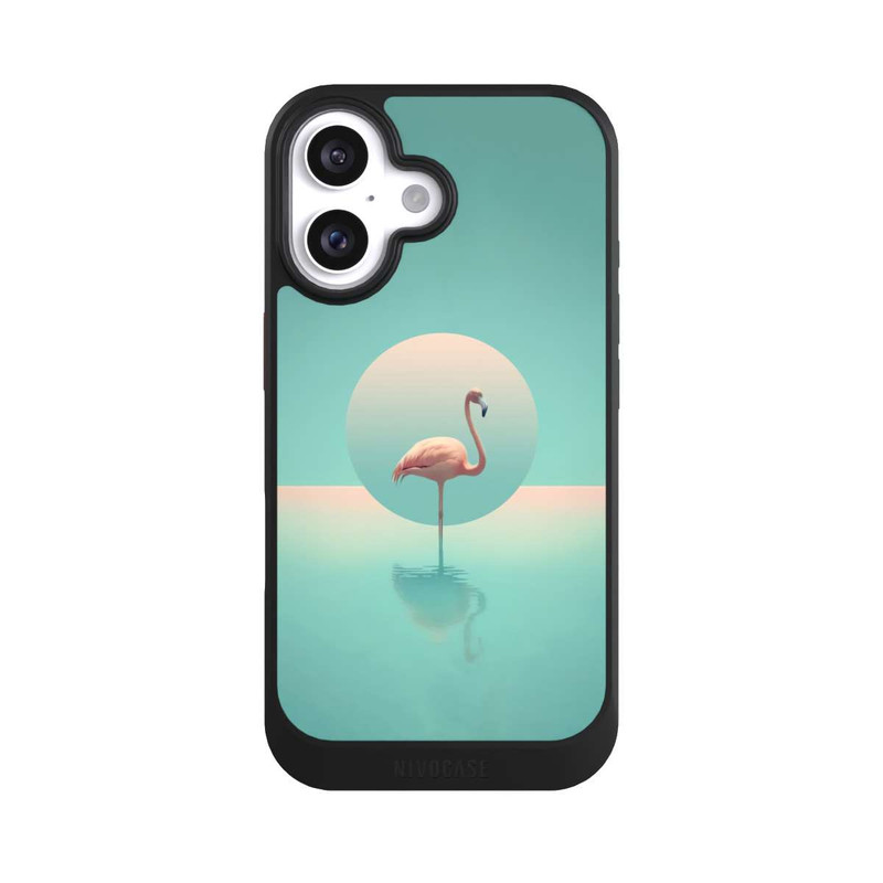 iPhone 16 NIVOcore Flamingo In The Pool 