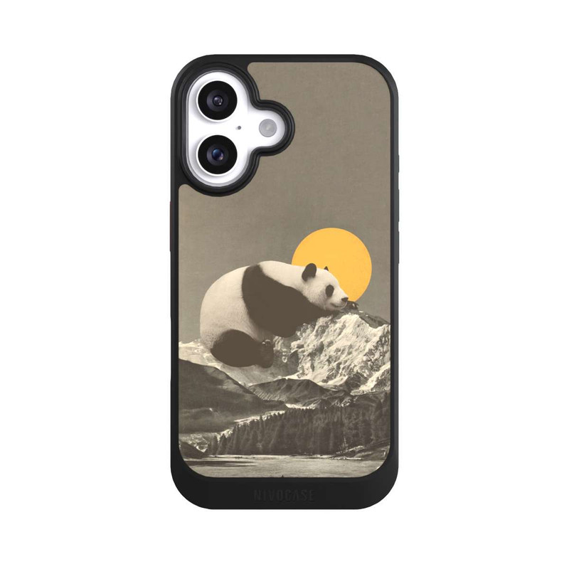 iPhone 16 NIVOcore Riesenpanda macht ein Nickerchen