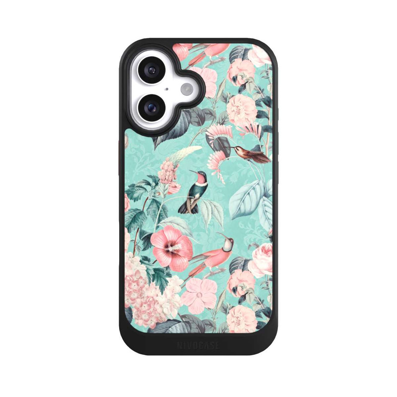iPhone 16 NIVOcore Kolibri Paradies Pattern
