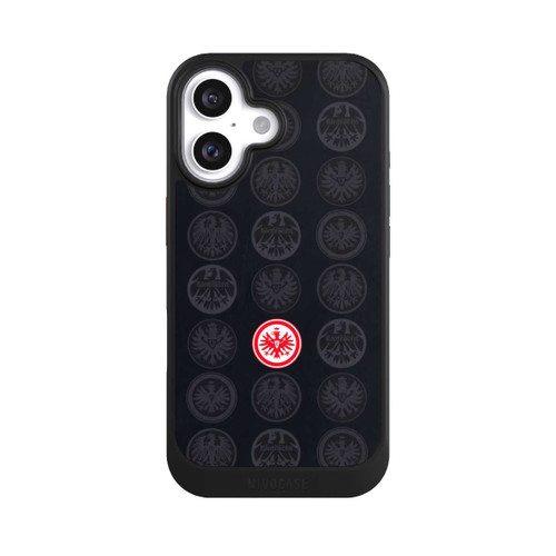 Apple iPhone 16 NIVOcore Eintracht Frankfurt Logo Pattern