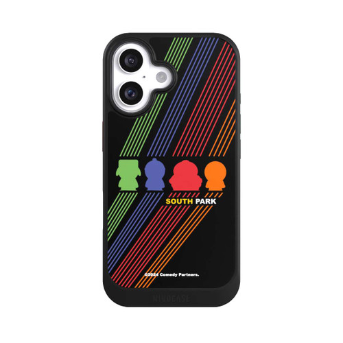 Apple iPhone 16 NIVOcore South Park Boys Colored Stripes