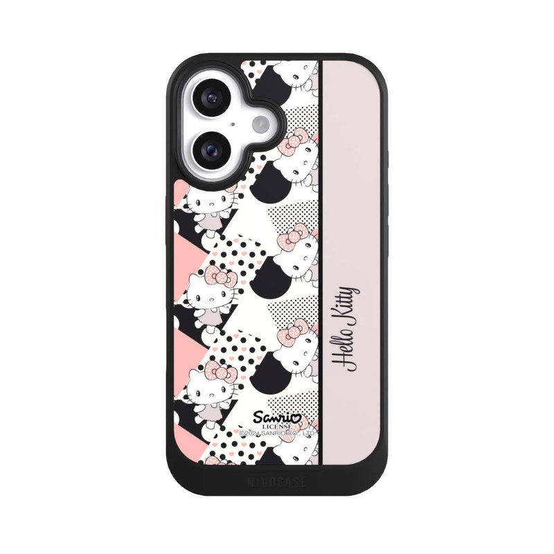 iPhone 16 NIVOcore Hello Kitty elegantes Muster