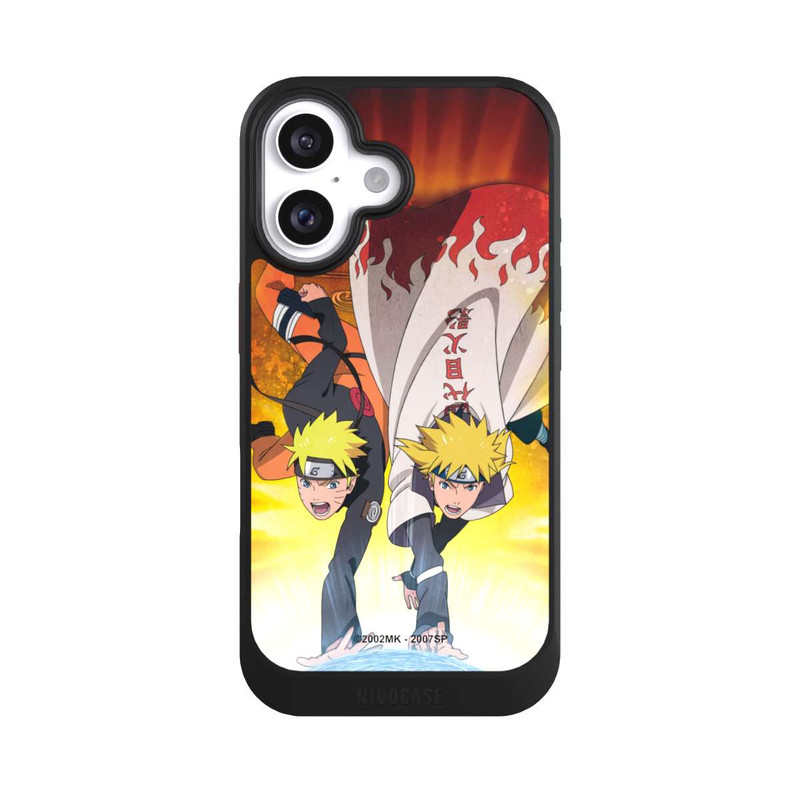 iPhone 16 NIVOcore Naruto Minato Vater und Sohn