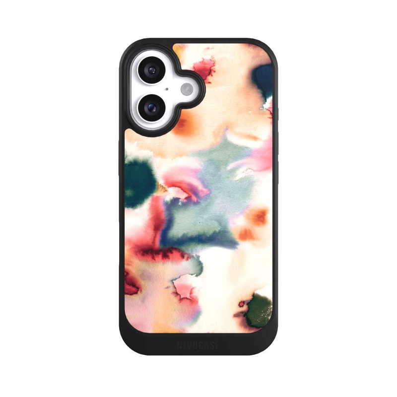 iPhone 16 NIVOcore Abstraktes Aquarell