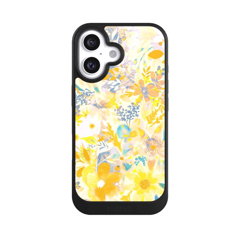iPhone 16 NIVOcore Warme Wildblumenwiese