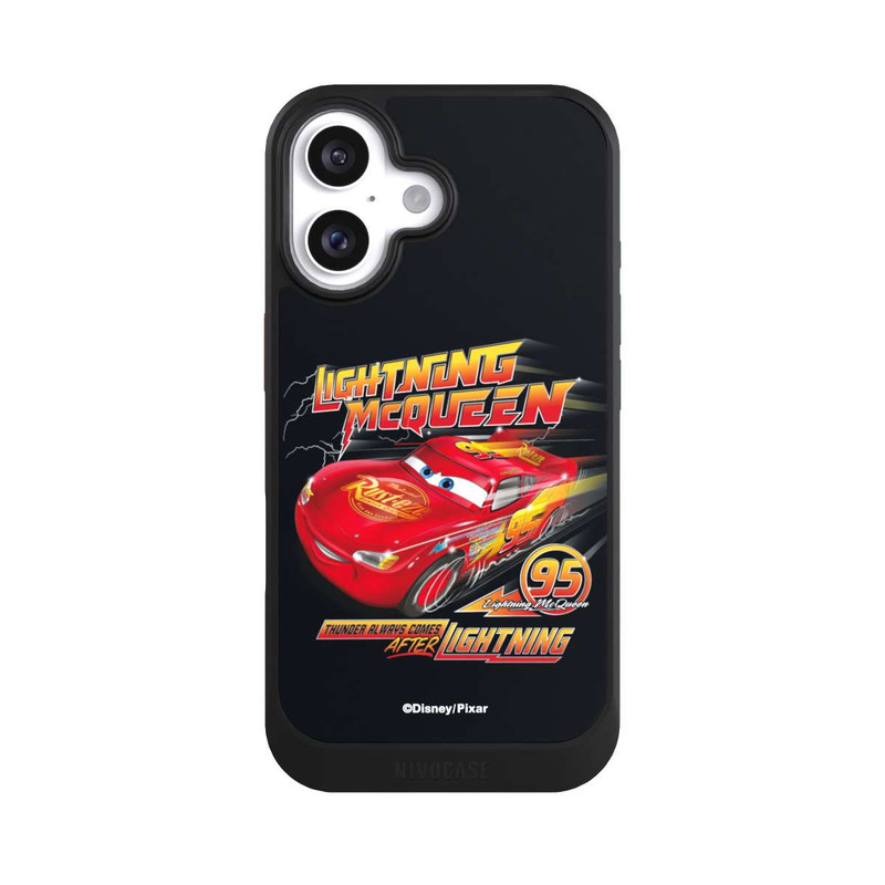 iPhone 16 NIVOcore Cars Lightning McQueen Thunder Always Comes After Lightning