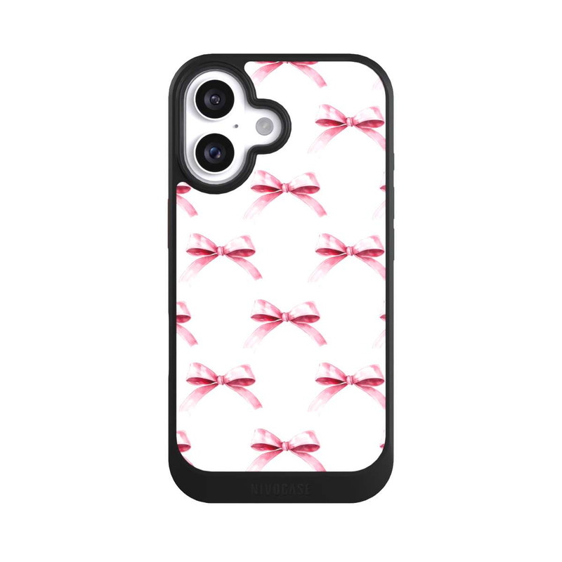 iPhone 16 NIVOcore Rosa Schleife