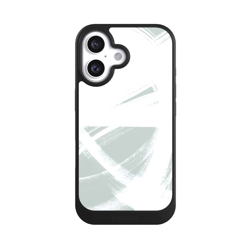iPhone 16 NIVOcore Abstract Brush Strokes Blush