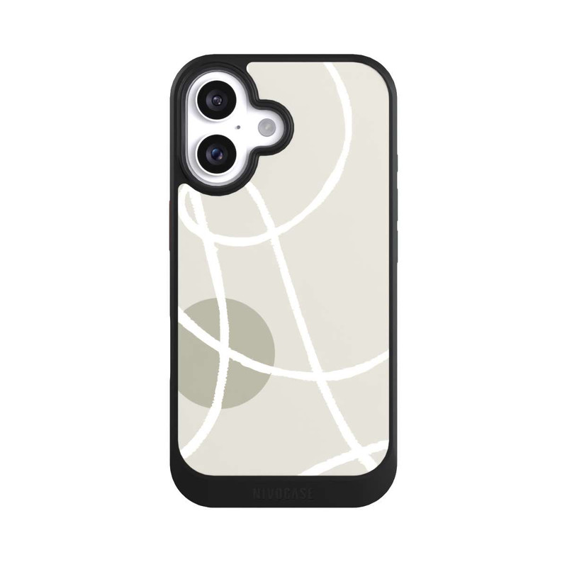 iPhone 16 NIVOcore Laced Up Beige