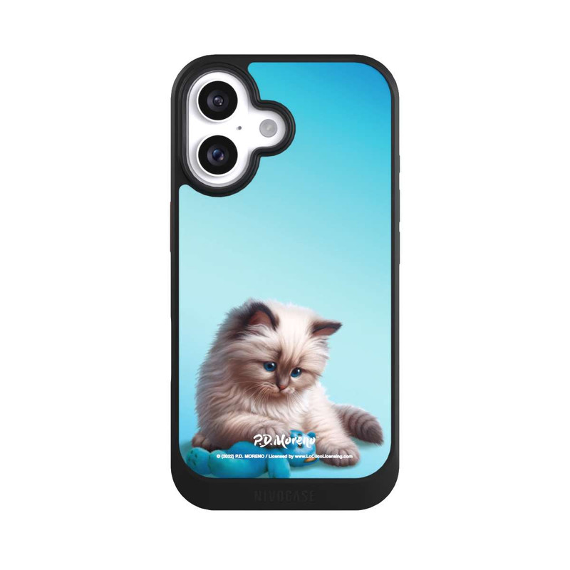 iPhone 16 NIVOcore Cuddling Cat