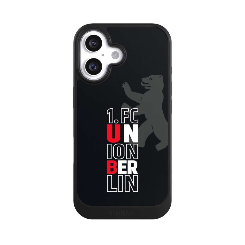 iPhone 16 NIVOcore 1. FC Union Berlin Typo Bär