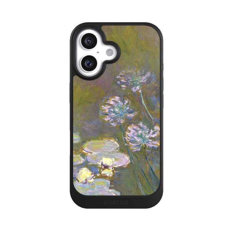 iPhone 16 NIVOcore Waterlilies and Agapanthus