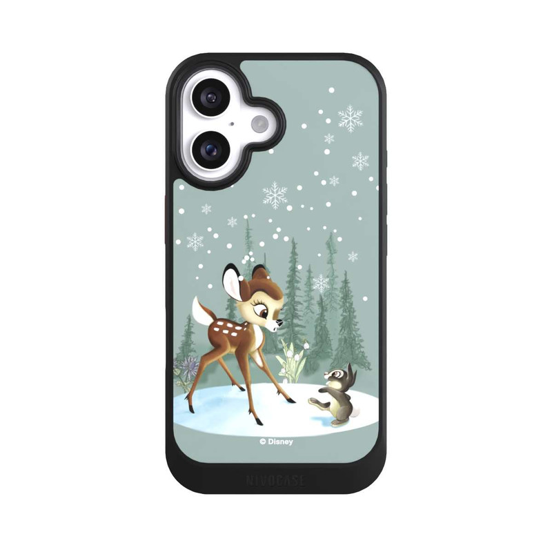 iPhone 16 NIVOcore Bambi und Klopfer Winterwelt