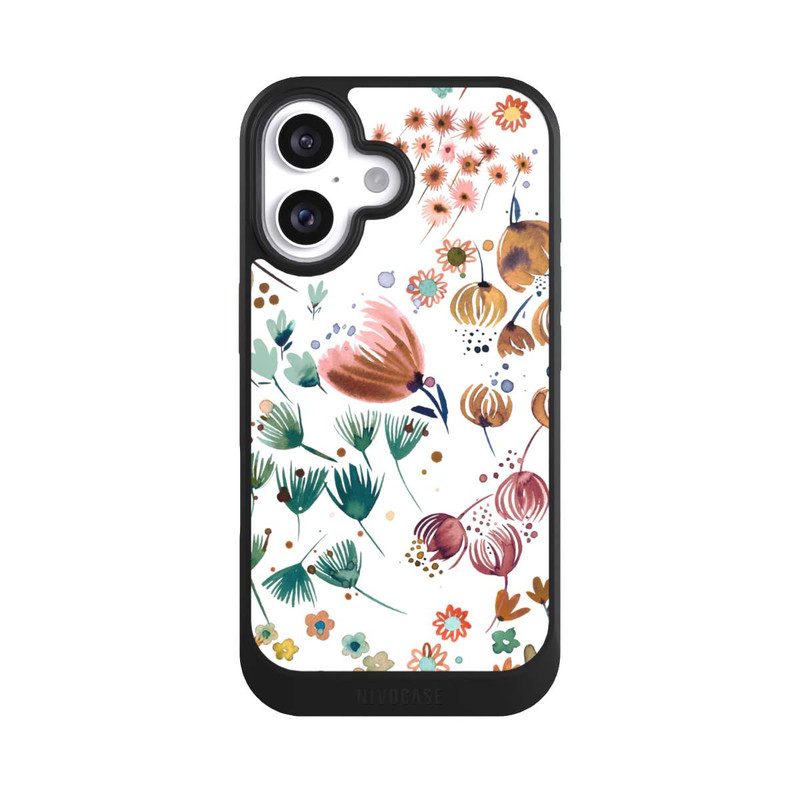 iPhone 16 NIVOcore Spring Buds Green Orange