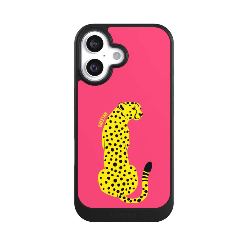 iPhone 16 NIVOcore Colourful Yellow Cat