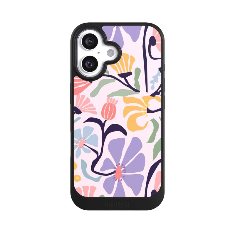 iPhone 16 NIVOcore Flower Market Ibiza Pink