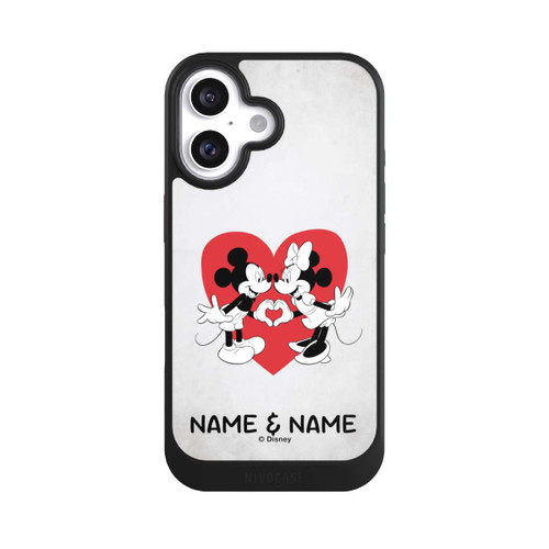 Apple iPhone 16 NIVOcore Minnie und Micky Personalisierbar