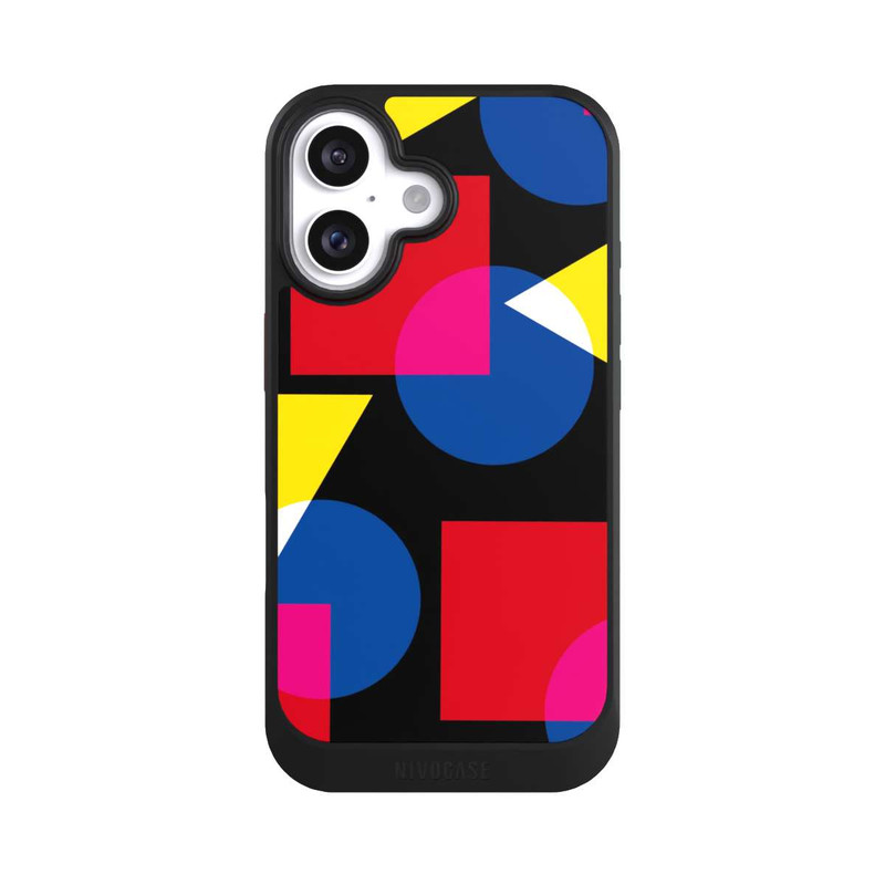 iPhone 16 NIVOcore Bauhaus Geometrie