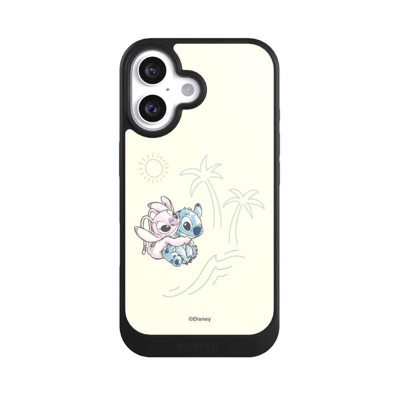 iPhone 16 NIVOcore Stitch And Angel Beach Cuddles