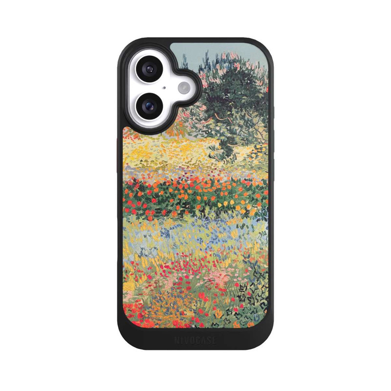 iPhone 16 NIVOcore Garden in Bloom, Arles, July 1888 by Vincent van Gogh