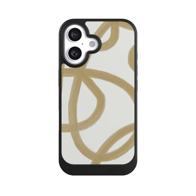 iPhone 16 NIVOcore Laced Up Beije