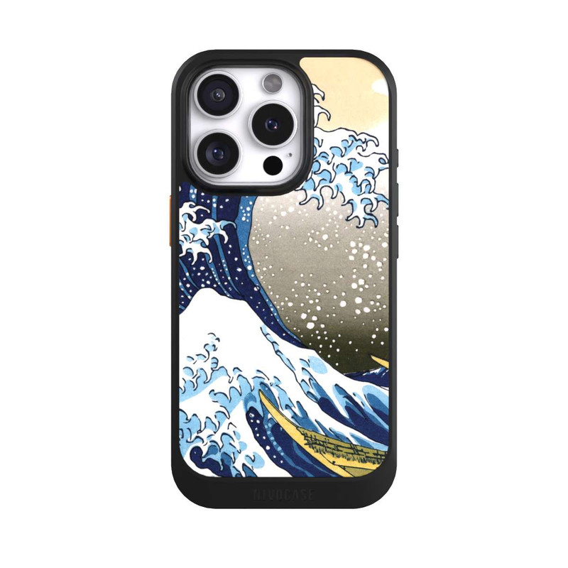 iPhone 16 Pro NIVOcore Great Wave of Kanagawa / Die große Welle vor Kanagawa