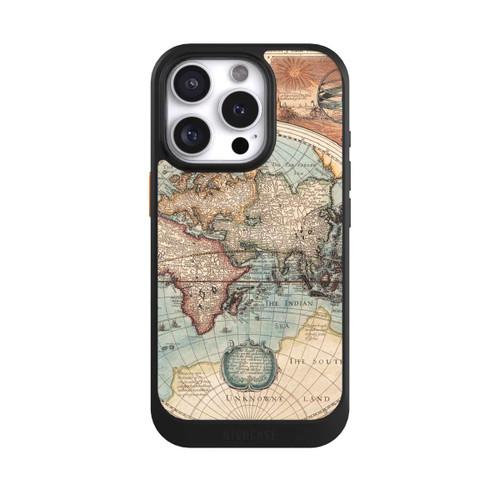 Apple iPhone 16 Pro NIVOcore Vintage Weltkarte