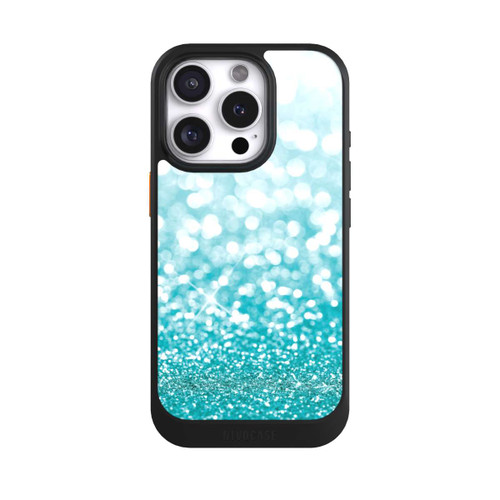 Apple iPhone 16 Pro NIVOcore Pluie de Paillettes Pétroles Look