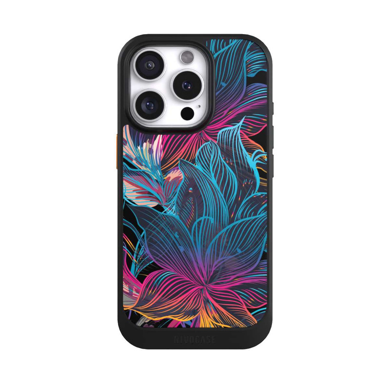 iPhone 16 Pro NIVOcore Le pouvoir des fleurs néon
