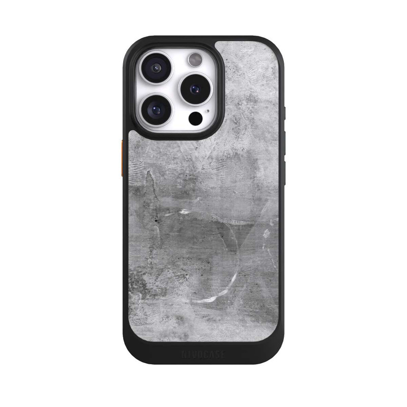 iPhone 16 Pro NIVOcore Graue Betonwand 2