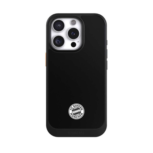 Apple iPhone 16 Pro NIVOcore Classic FCB Logo - white on black